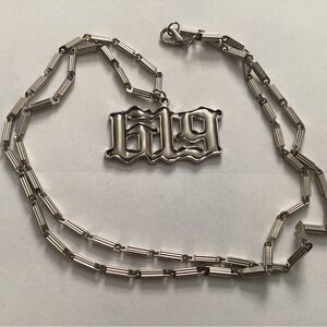 WWE Rey Mysterio 619 Beaded Chain Pendant Necklace WCW Wrestling 2009 Dominik